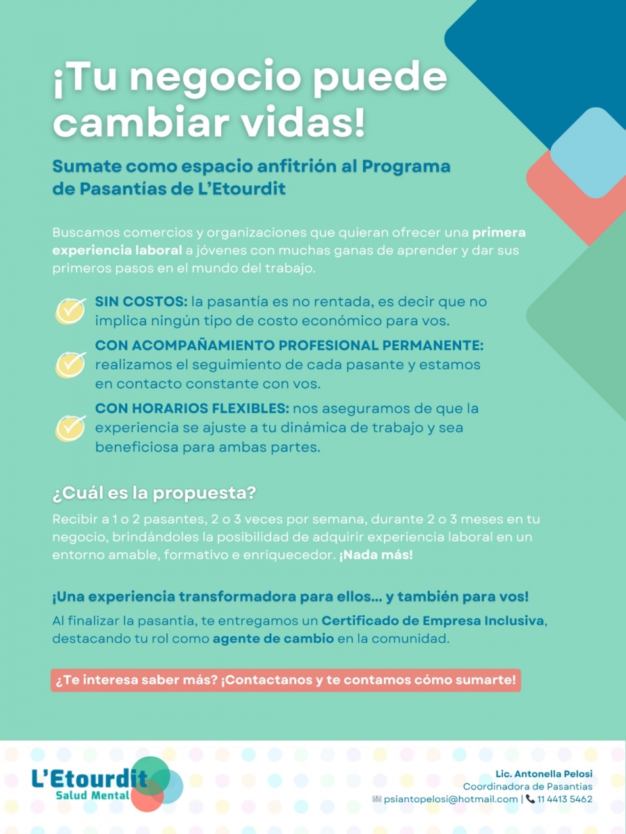 Tu negocio puede cambiar vidas!